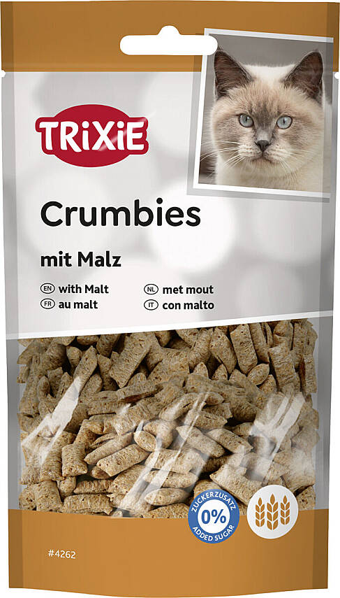Trixie Pişiklər üçün Maltlı Crumbies Tükləri Çıxaran Çərəzlər (50 q) - 1
