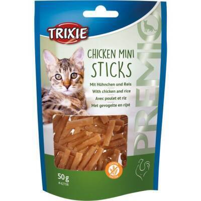 Trixie Pişiklər üçün Toyuq Əti və Düyü ilə Mini Çubuqlar 50 qr - TRIXIE