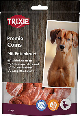 Trixie Premio Duck Coins Ördək Ətli İt Mükafatı 80 qr - TRIXIE