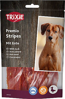 Trixie Premio Ducky Stripes Ördək Ətli İt Mükafatı 100 qr - TRIXIE
