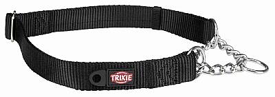 Trixie Premium Yarım Boğucu Boyunluq Qara S–M 30–40 sm / 15 mm - 2
