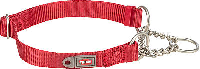 Trixie Premium Yarım Boğucu Boyunluq Qırmızı S–M 30–40 sm / 15 mm - 2