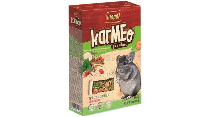 Vitapol Karma şınşılla üçün tam yem ,500 q - 1